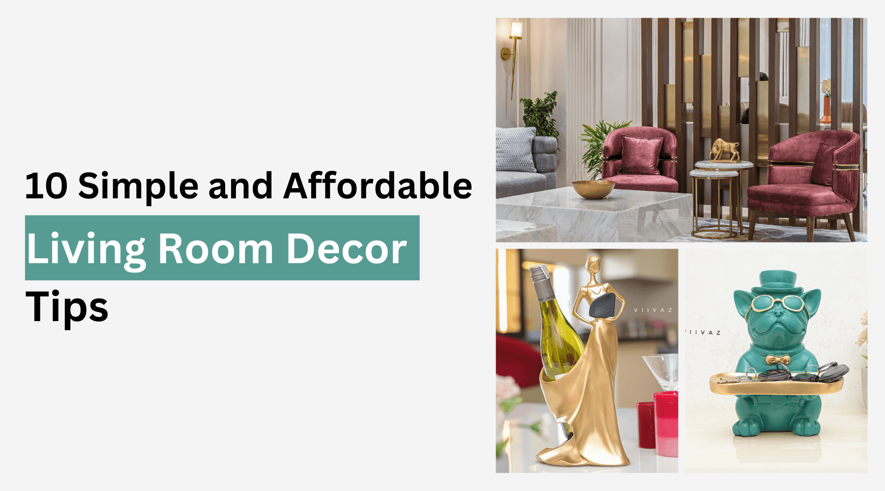 10 Simple and Affordable Living Room Decor Tips
