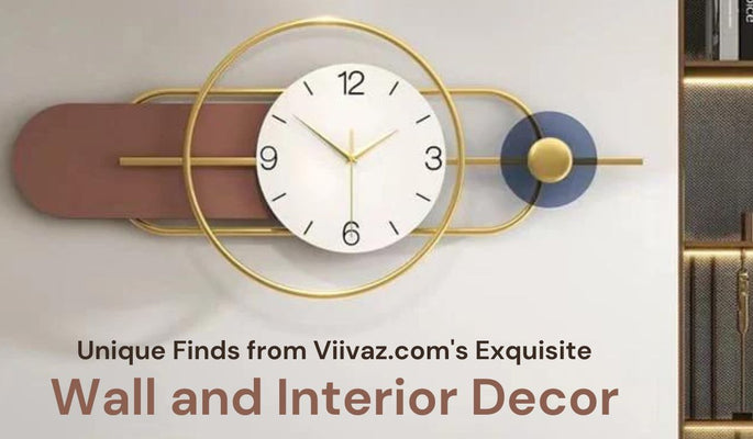 Unique Finds from Viivaz.com's Exquisite Wall and Interior Decor Collection