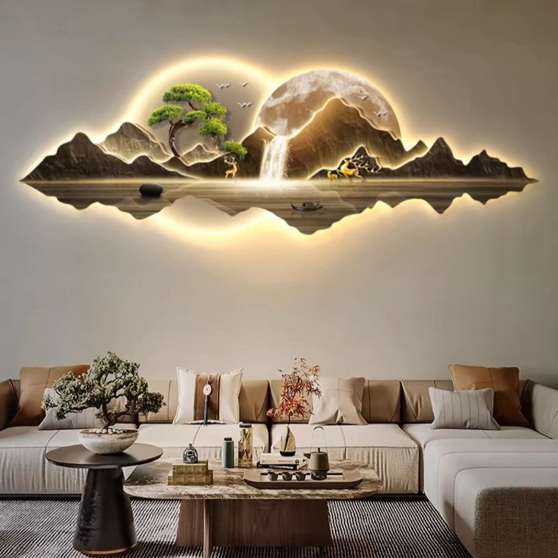 3D Acrylic LED Wall Art Style 22