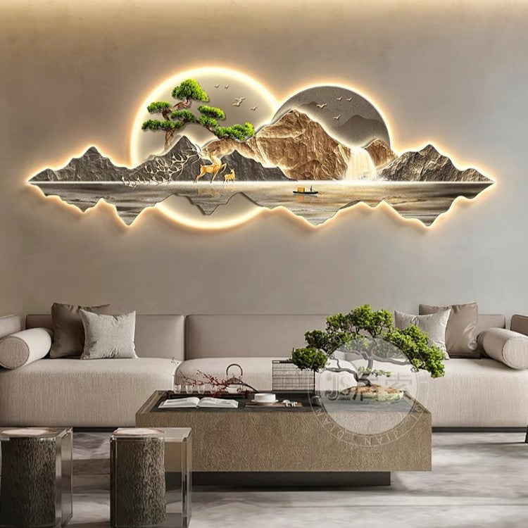 3D Acrylic LED Wall Art Style 21