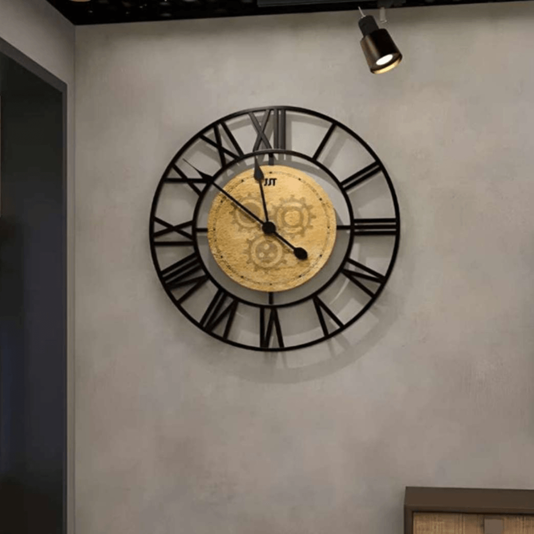 Metal Wall Clock Style 4