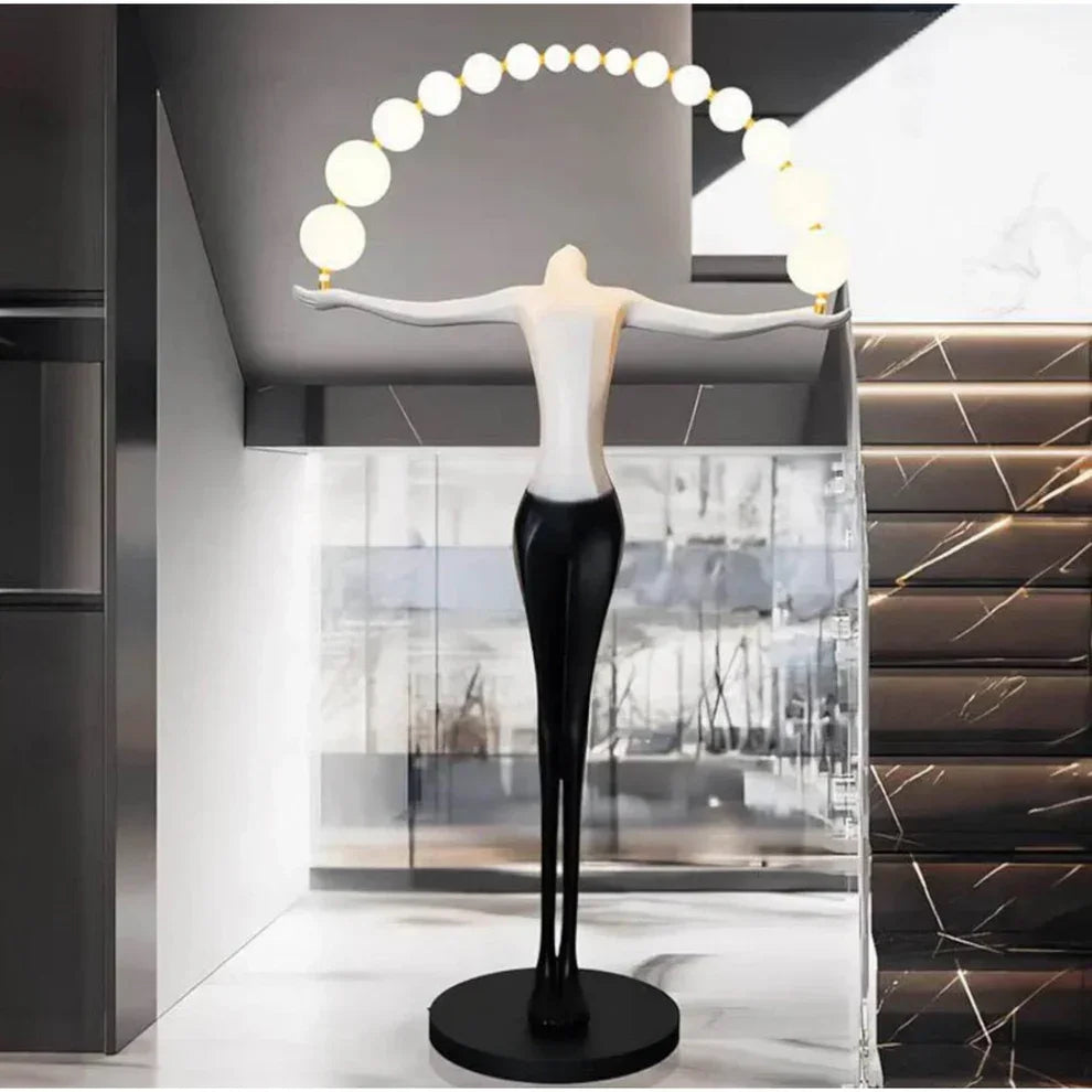 RAINBOW OF LOVE HUMANOID FLOOR LAMP