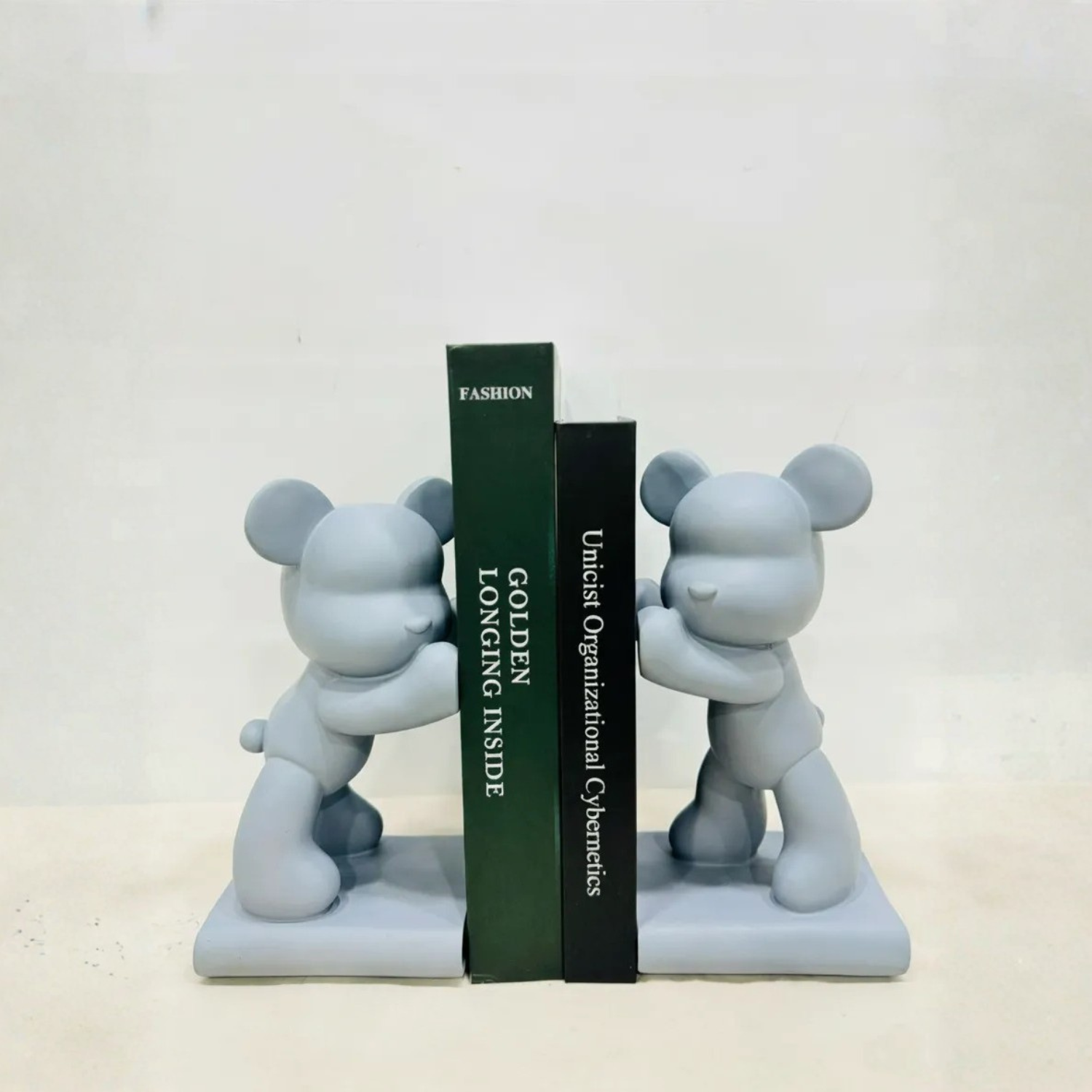 Cute Cartoon Character Bookends – 2 Pieces Set