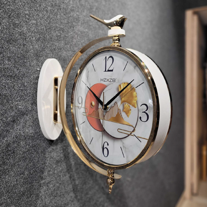 WALL HANGING DUAL FACE CLOCK STYLE 11