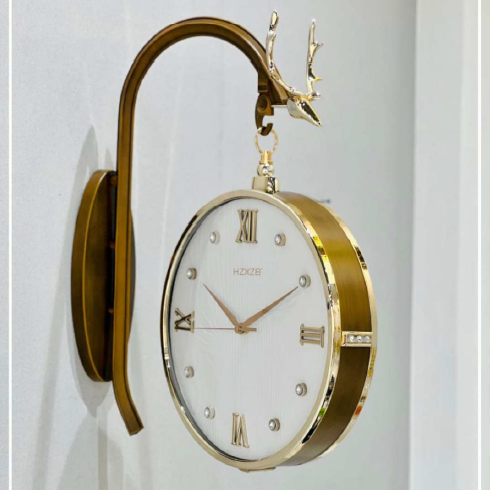 WALL HANGING DUAL FACE CLOCK STYLE 13
