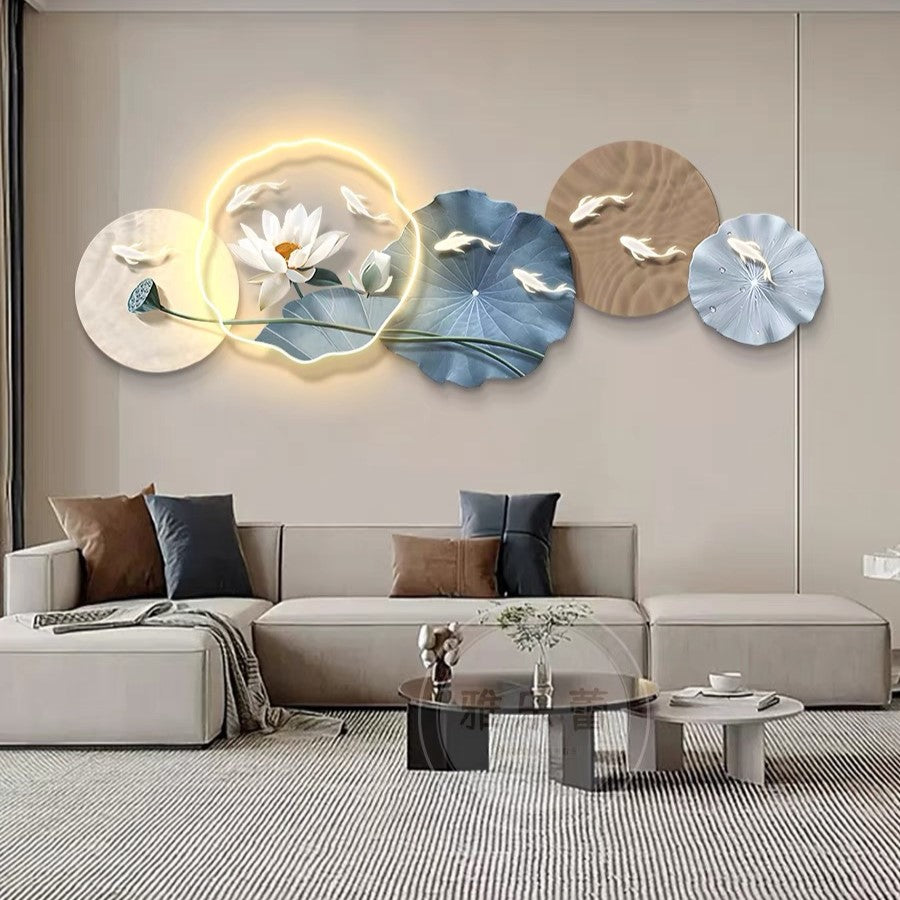 3D Acrylic LED Wall Art Style 19