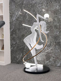 Dancing Leena Humanoid Sculpture Floor Lamp