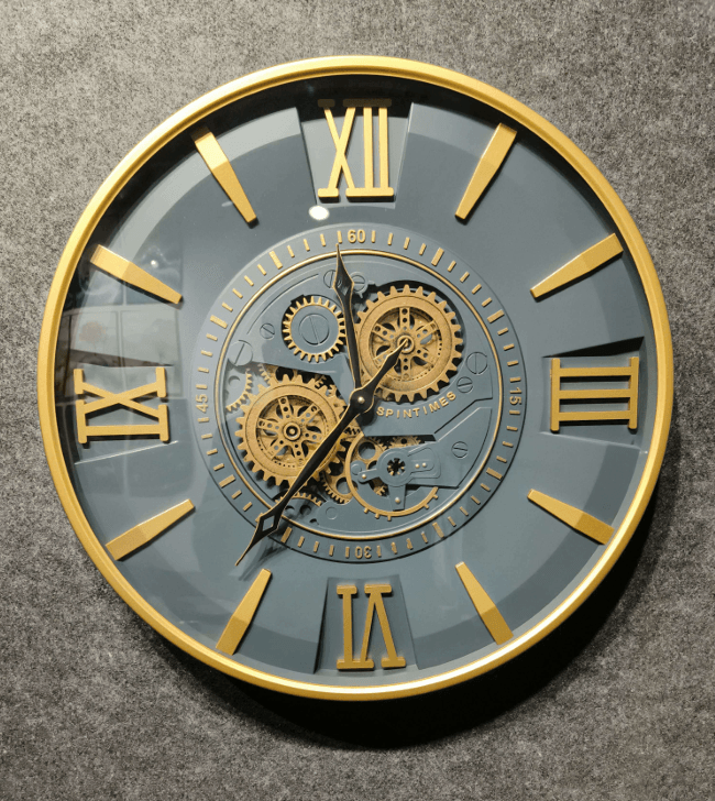 Royal Metal Gear Mechanical Clock Style 11