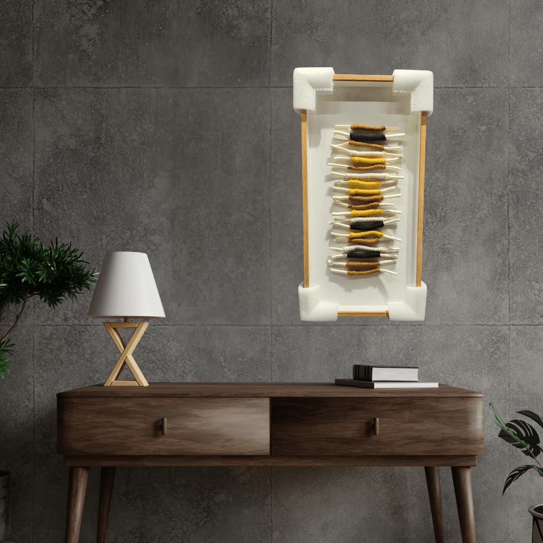 Artistic Wooden Frame Wall Painting Style 68