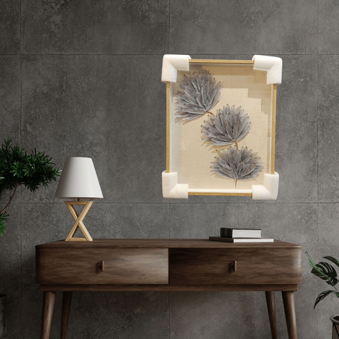 Artistic Wooden Frame Wall Painting Style 19