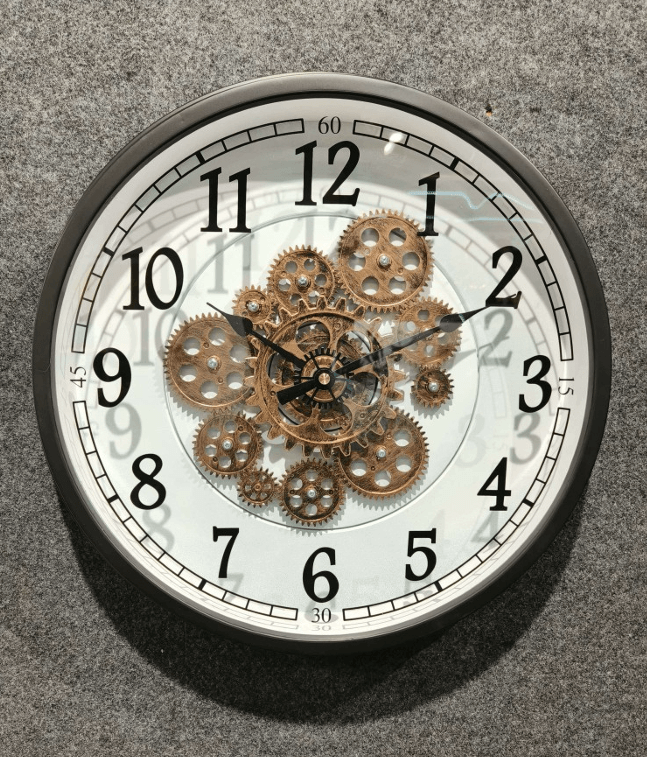 Royal Metal Gear Mechanical Clock Style 57