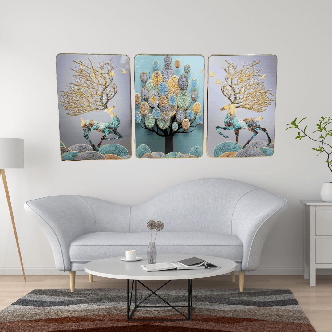 Modern PVC Glass Painting Style 12