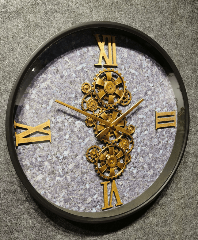 Royal Metal Gear Mechanical Clock Style 14