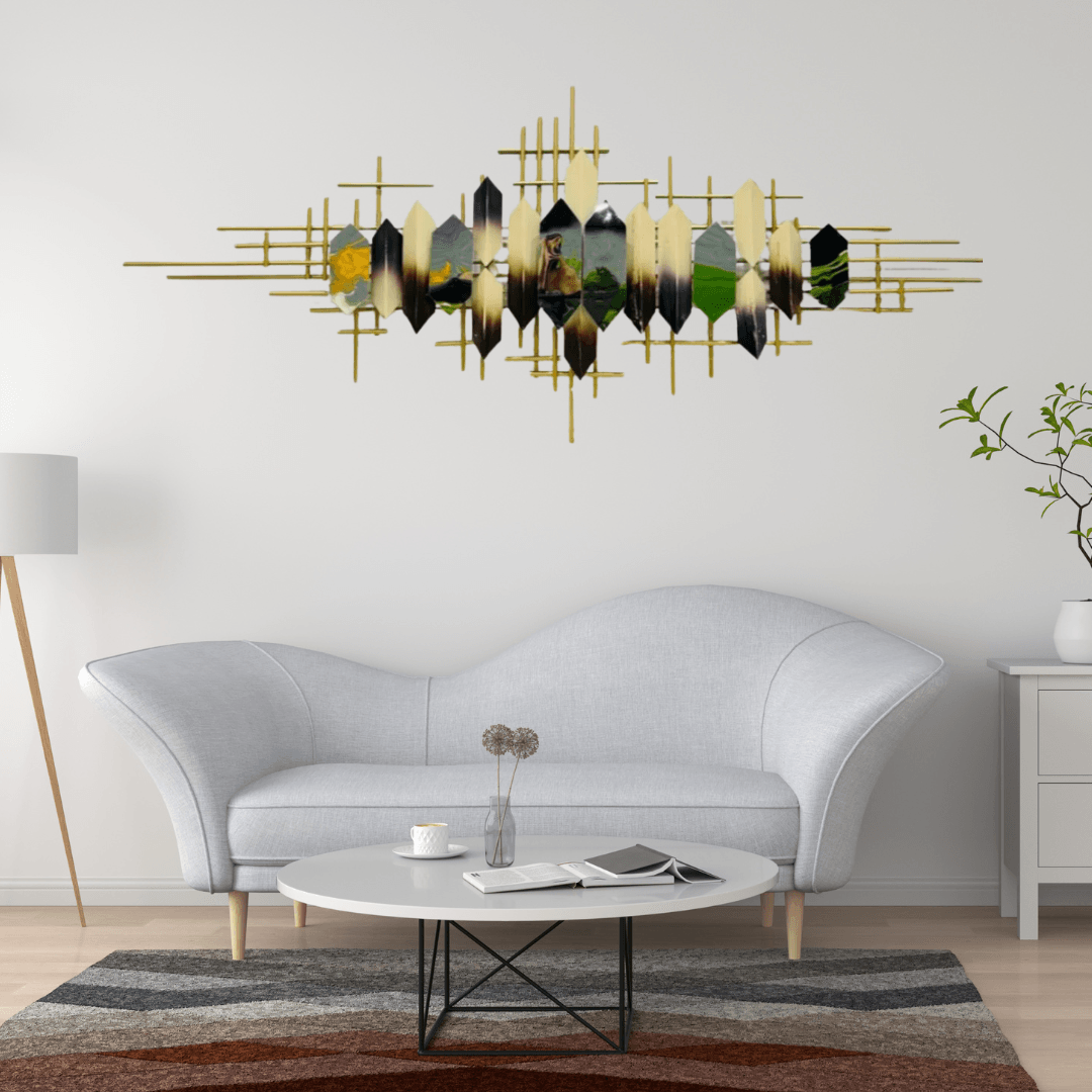 Luxury Metal Wall Art Style 3