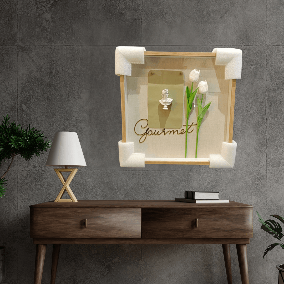 Artistic Wooden Frame Wall Painting Style 8