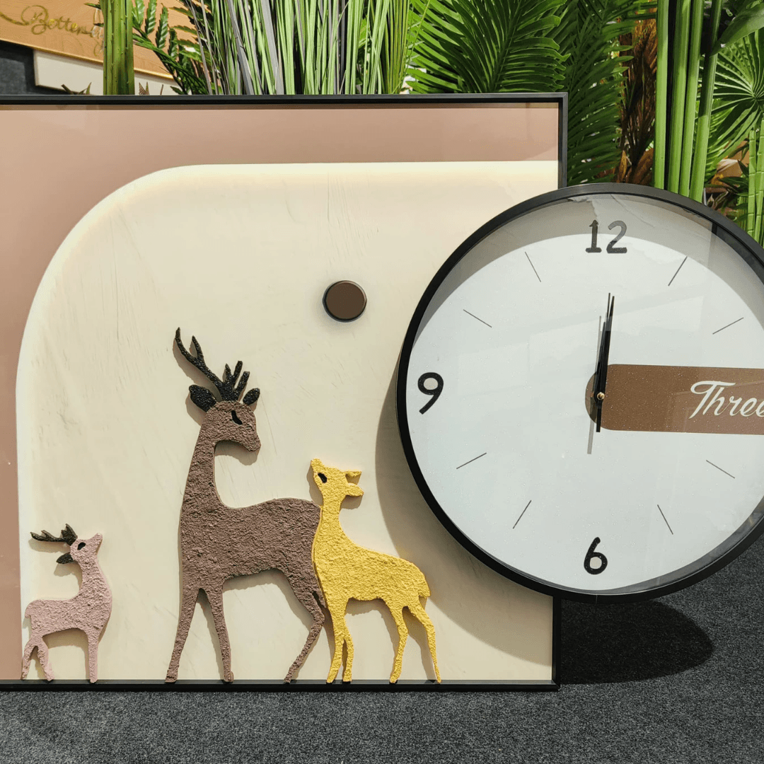 Fusion of Art & Clock Style 7