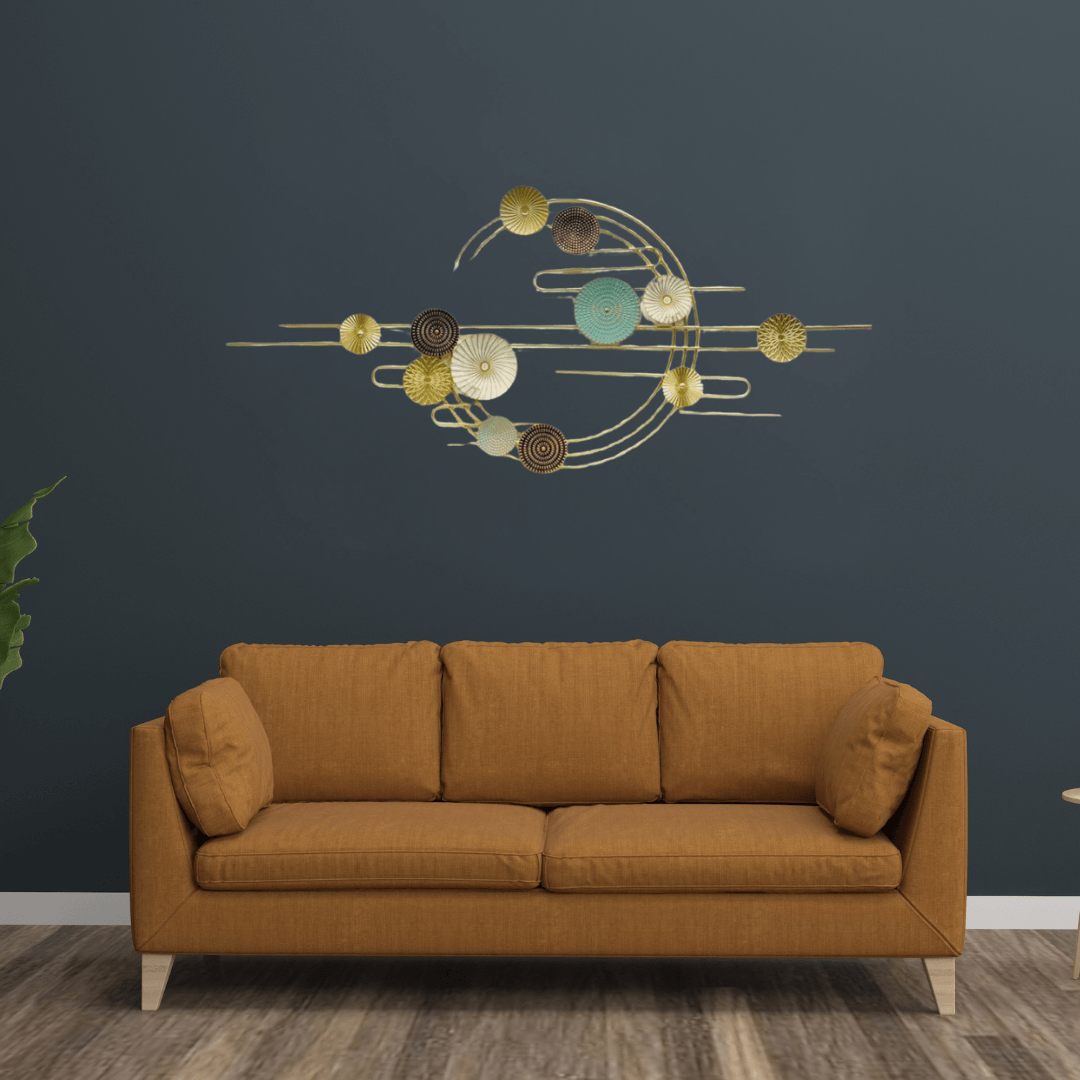 Exclusive Canva Printed Metal Frame Painting Style 47