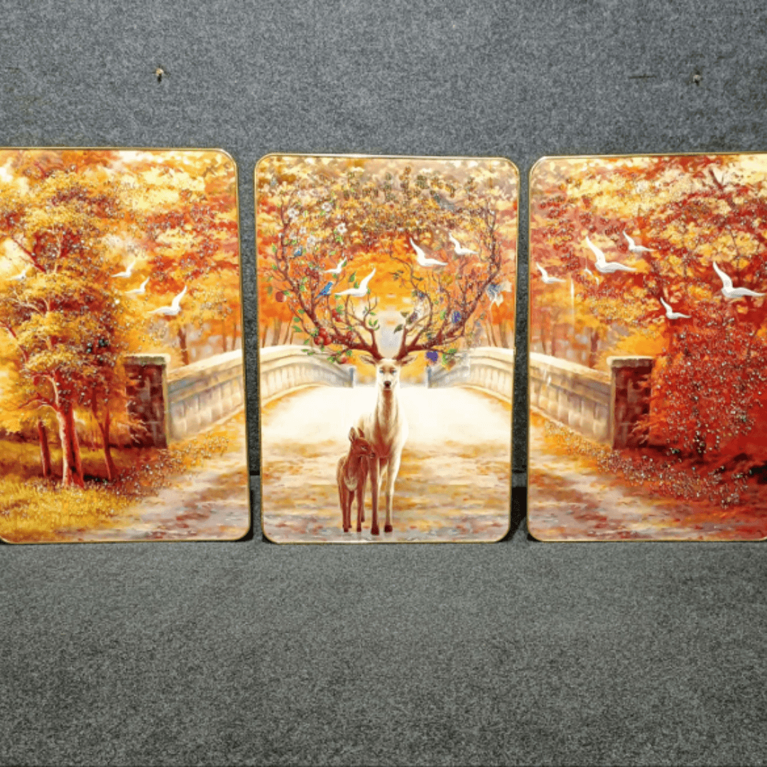 Modern PVC Glass Painting Style 15