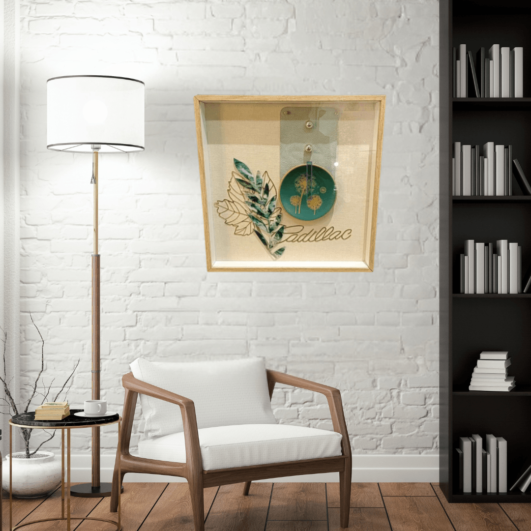 Artistic Wooden Frame Wall Painting Style 1