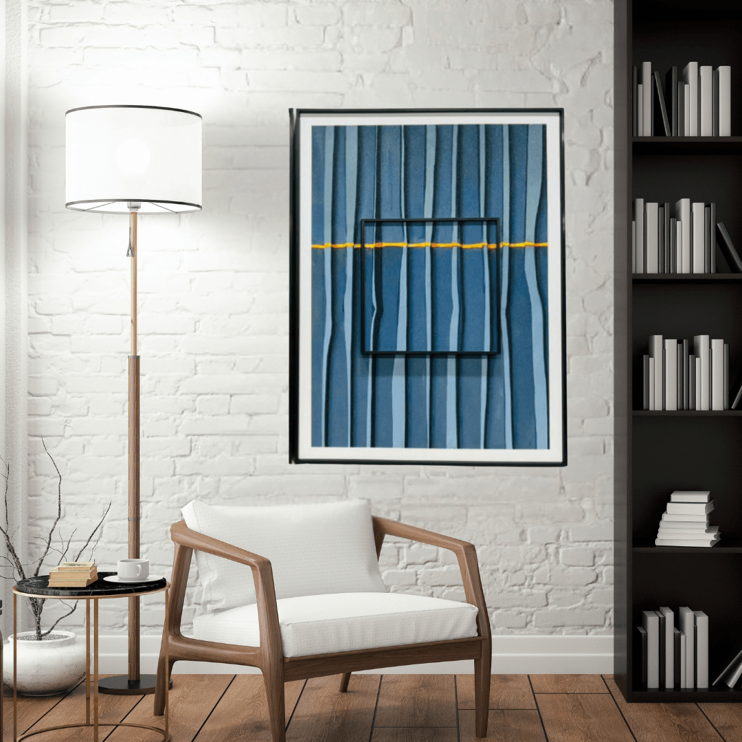 Exclusive Canva Printed Metal Frame Painting Style 26