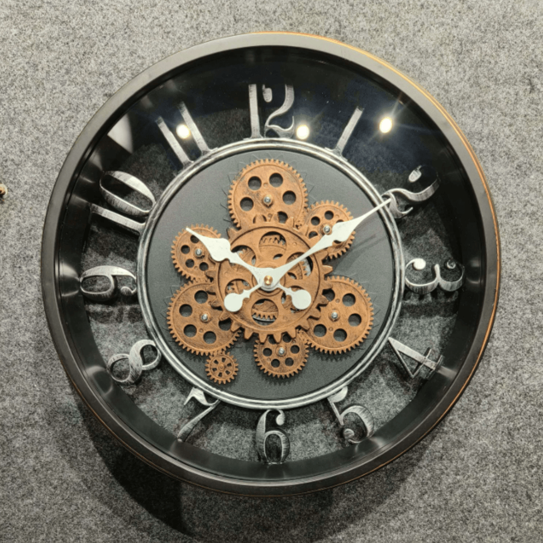 Royal Metal Gear Mechanical Clock Style 40