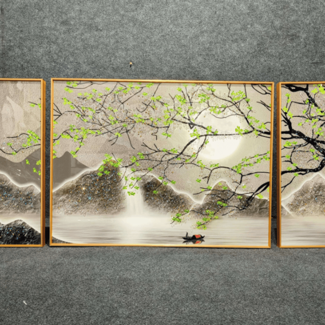 Modern PVC Glass Painting Style 34