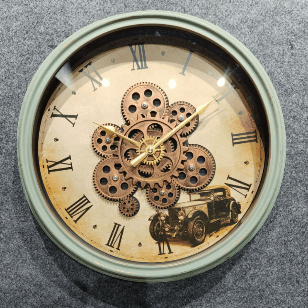 Royal Metal Gear Mechanical Clock Style 33