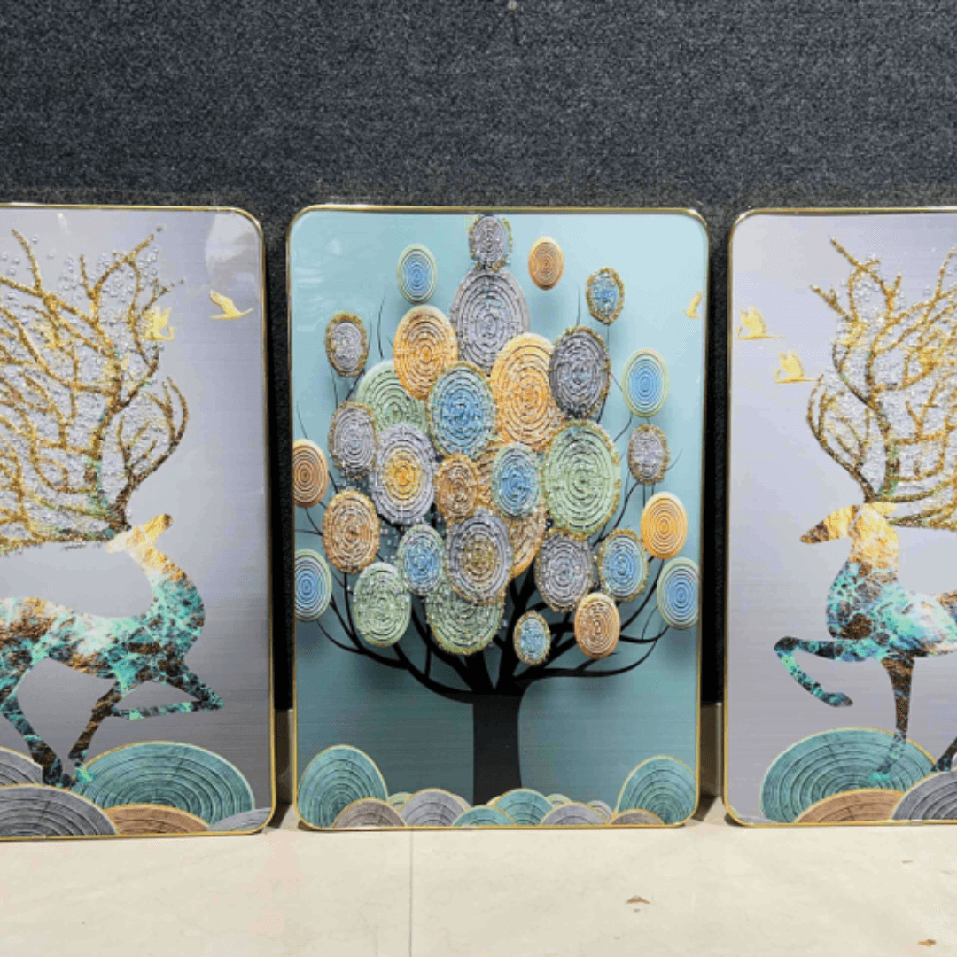 Modern PVC Glass Painting Style 12