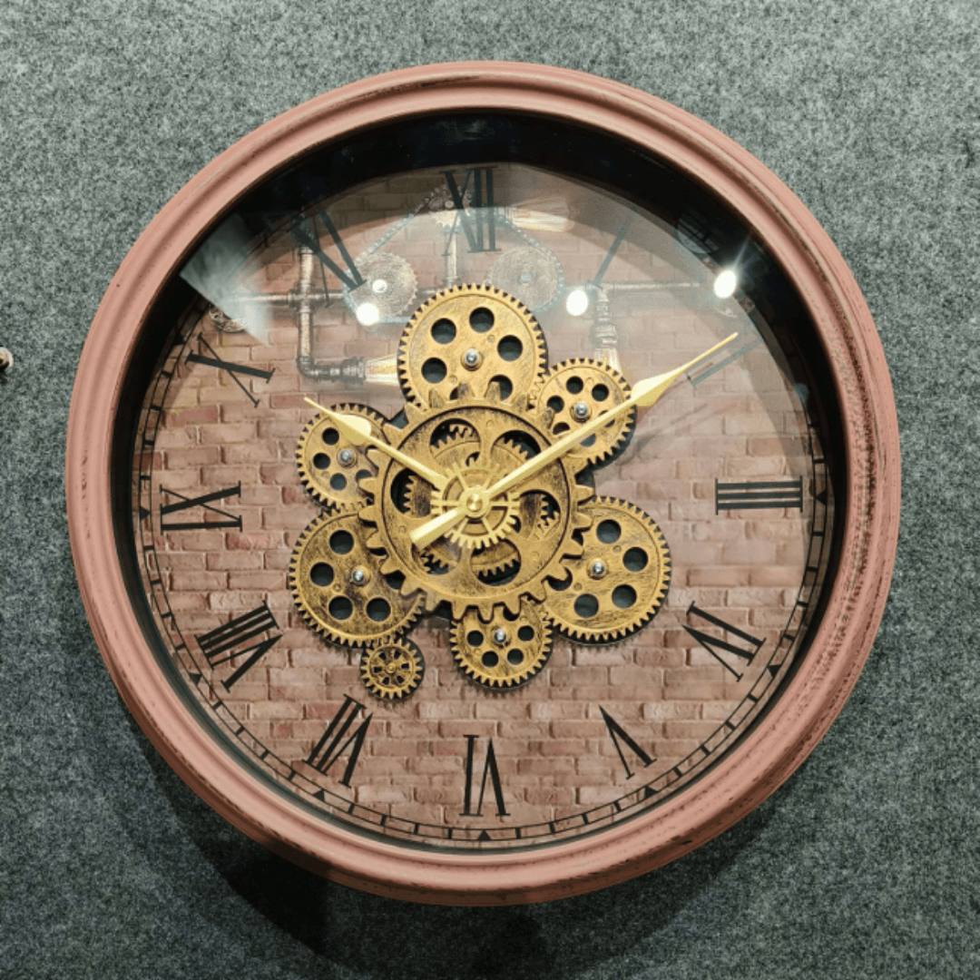 Royal Metal Gear Mechanical Clock Style 36