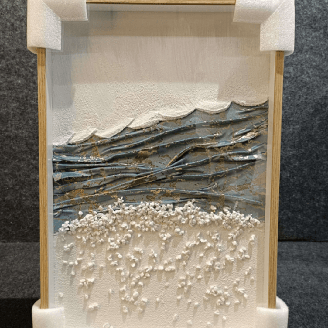 Artistic Wooden Frame Wall Painting Style 30