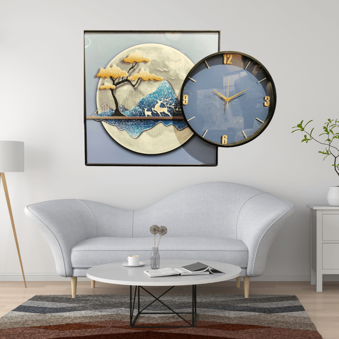 Fusion of Art & Clock Style 18