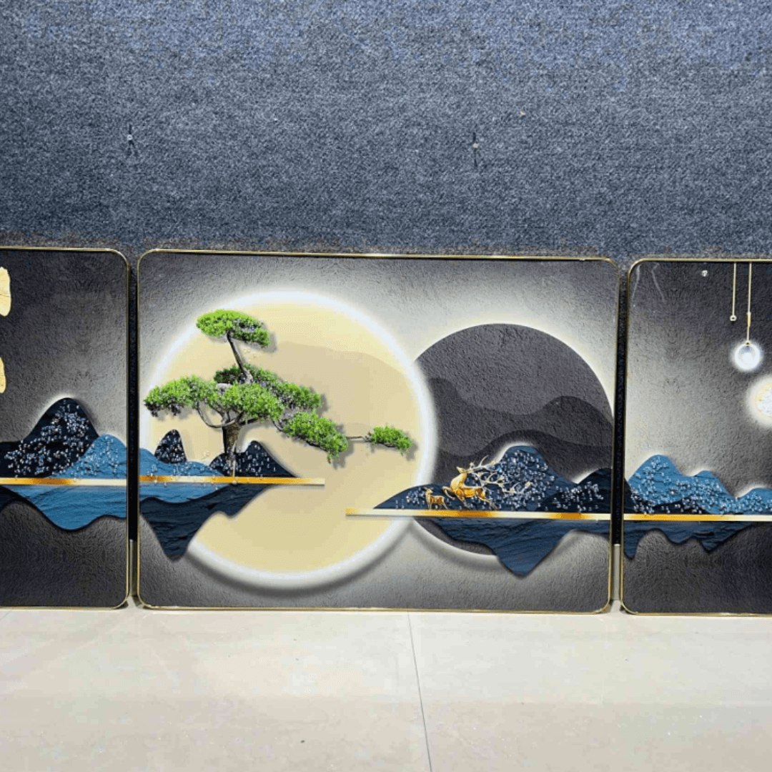 Modern PVC Glass Painting Style 22