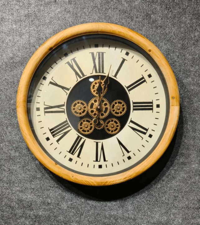 Royal Metal Gear Mechanical Clock Style 8