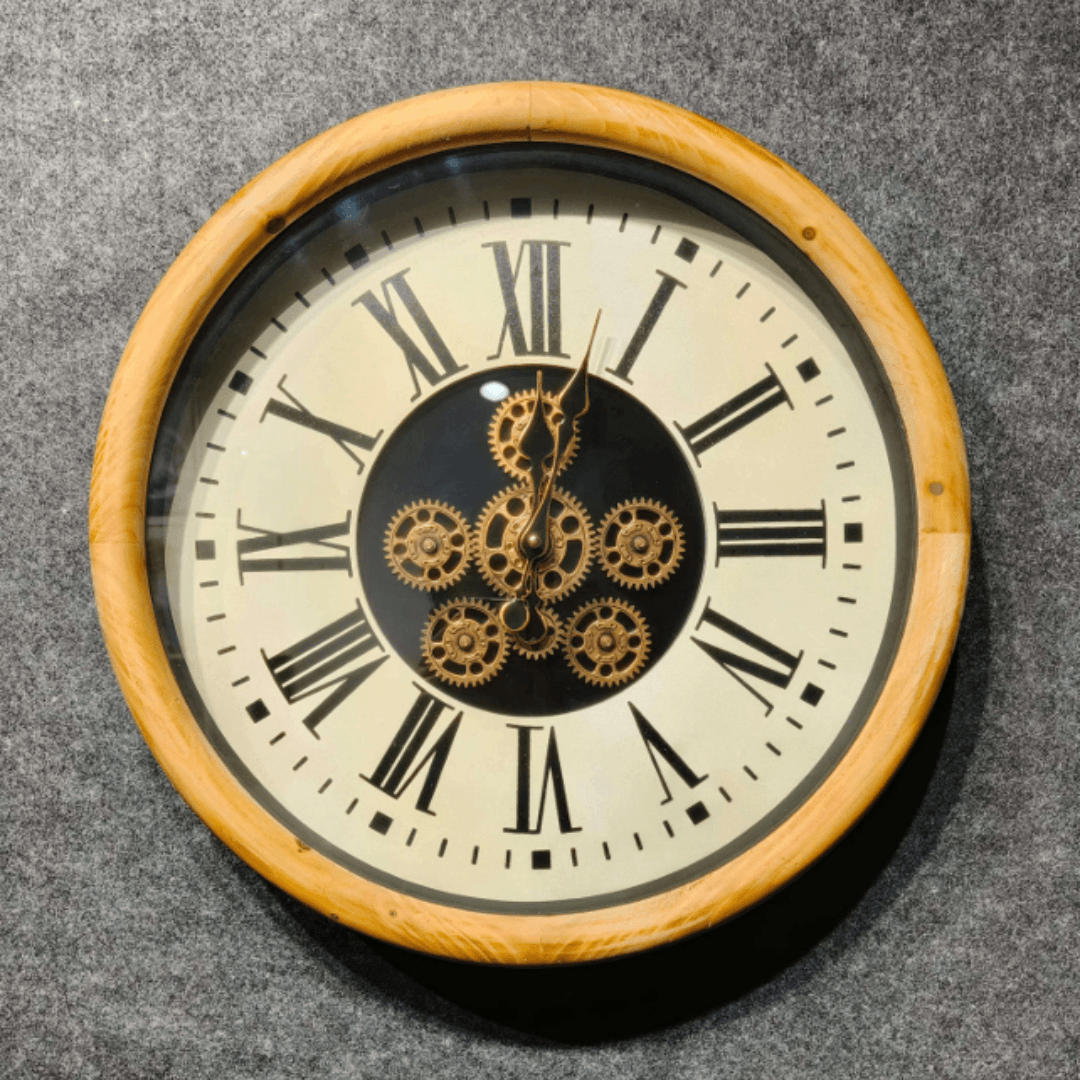 Royal Metal Gear Mechanical Clock Style 8