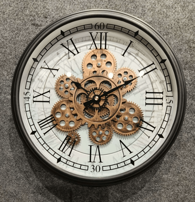 Royal Metal Gear Mechanical Clock Style 51