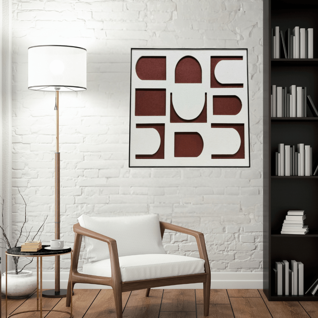 Exclusive Canva Printed Metal Frame Painting Style 38