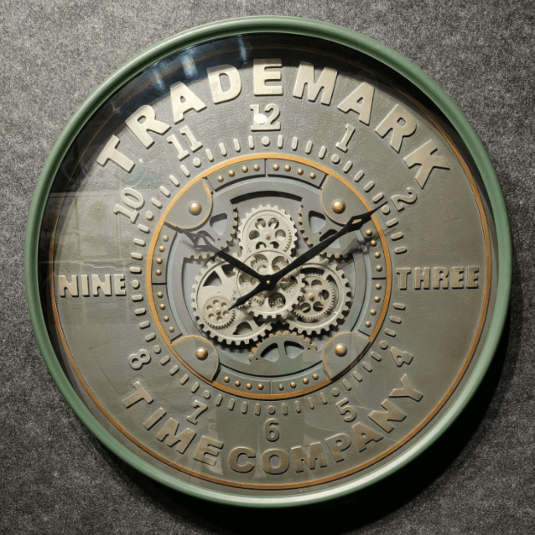 Royal Metal Gear Mechanical Clock Style 22