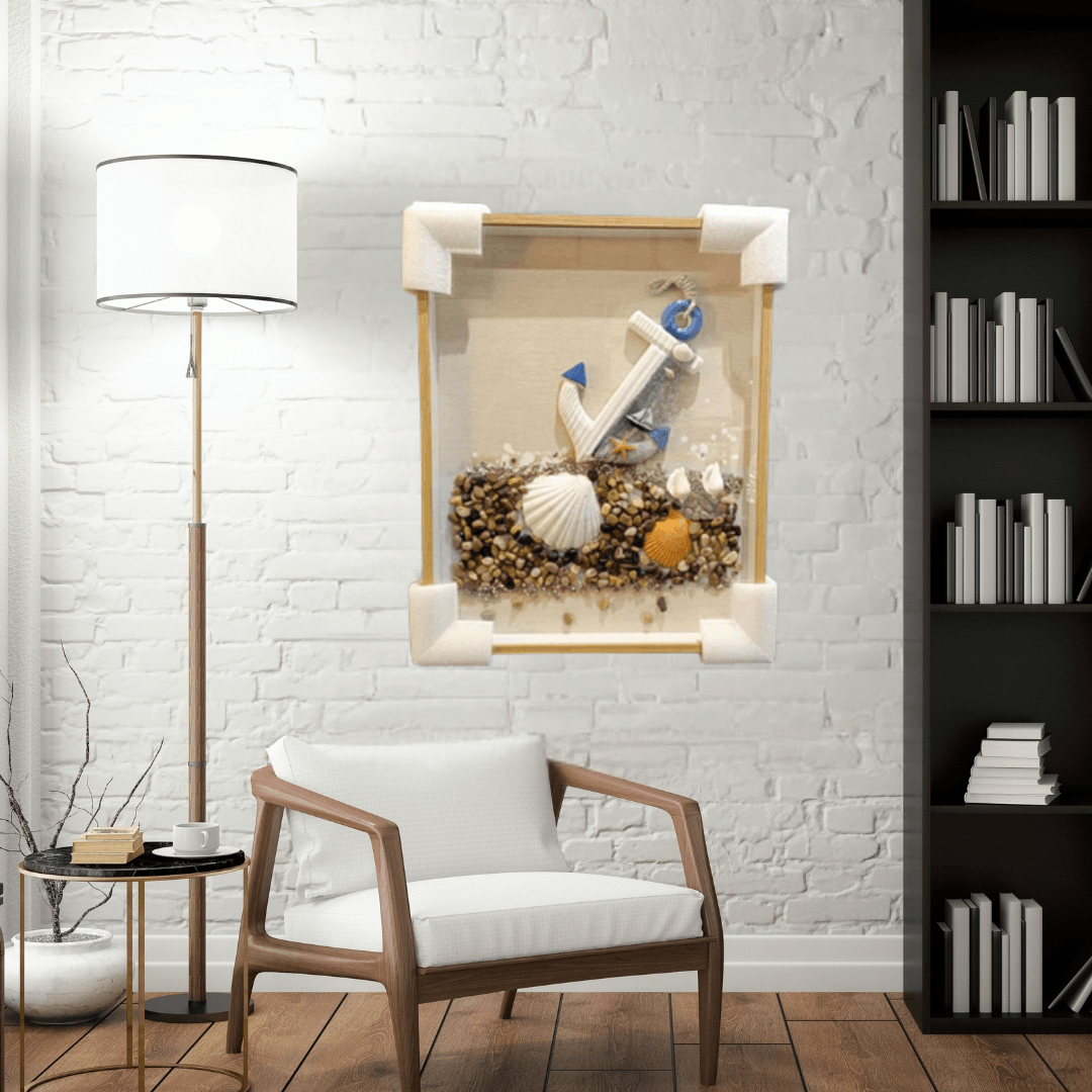 Artistic Wooden Frame Wall Painting Style 14