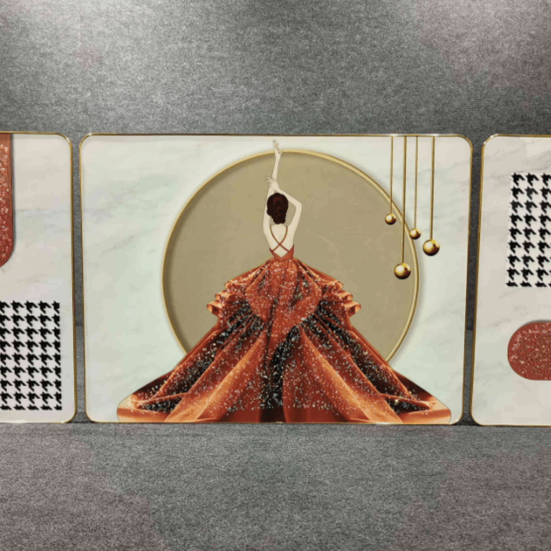 Modern PVC Glass Painting Style 21