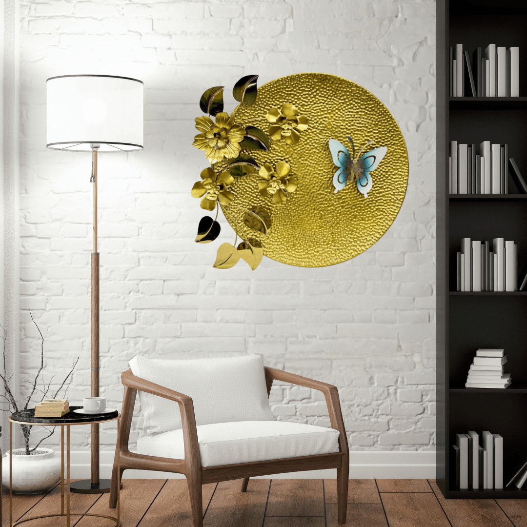 Exclusive Canva Printed Metal Frame Painting Style 42