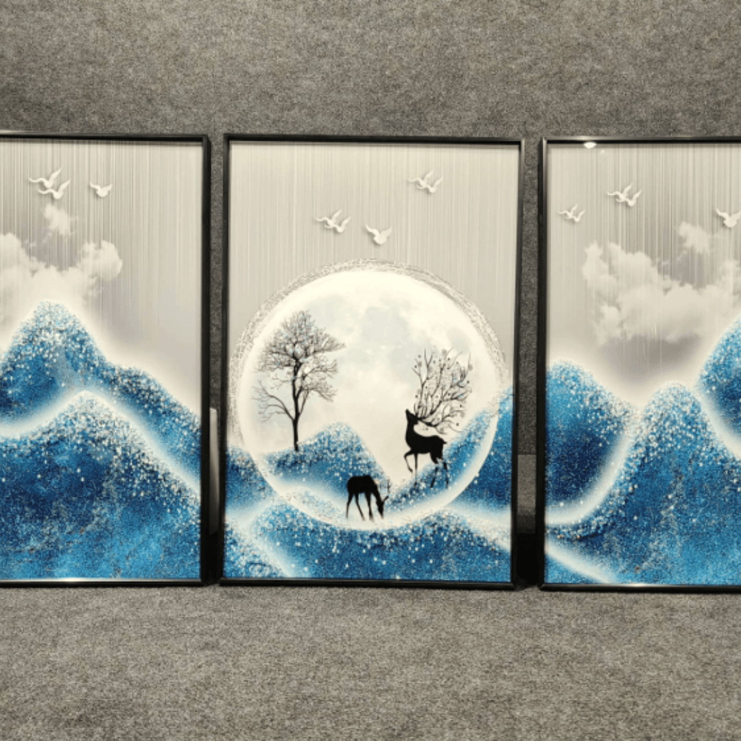 Modern PVC Glass Painting Style 33