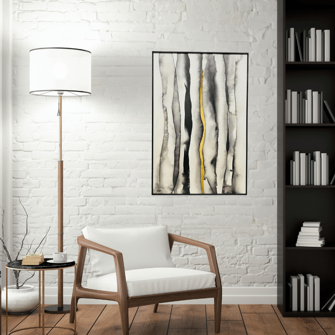 Exclusive Canva Printed Metal Frame Painting Style 14