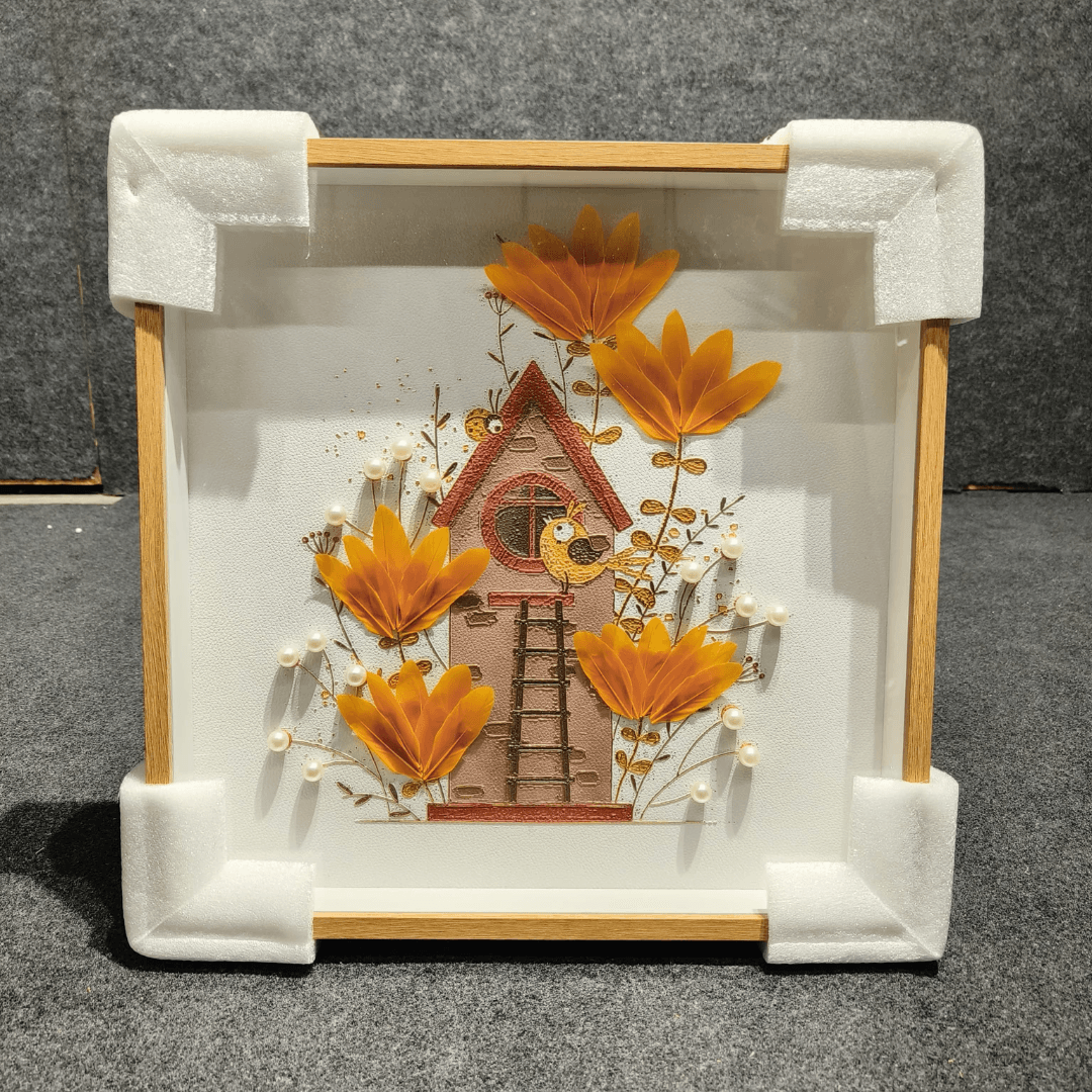 Artistic Wooden Frame Wall Painting Style 39