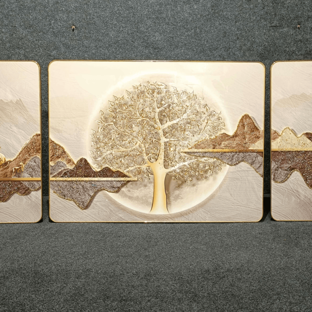 Modern PVC Glass Painting Style 23