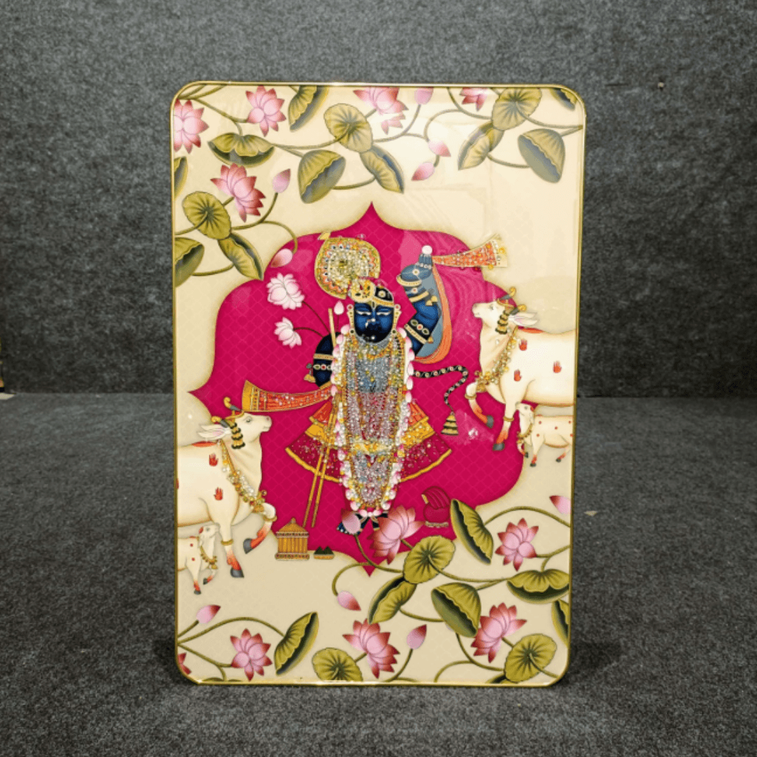 God Idol Wall Painting Style 4