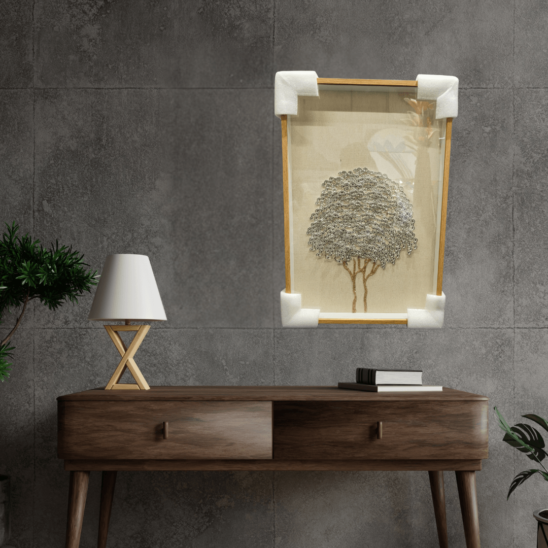 Artistic Wooden Frame Wall Painting Style 58