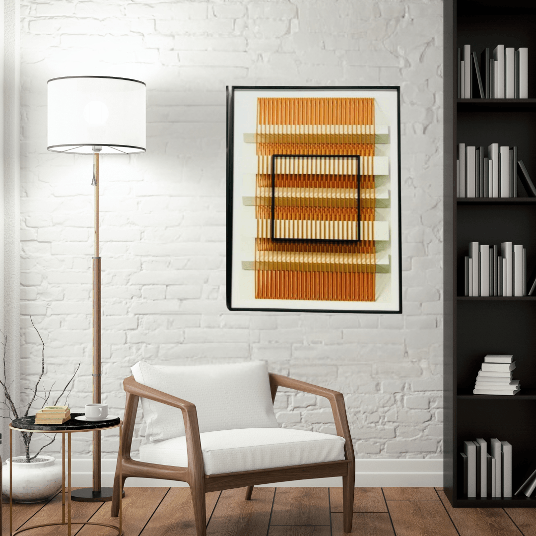 Exclusive Canva Printed Metal Frame Painting Style 28