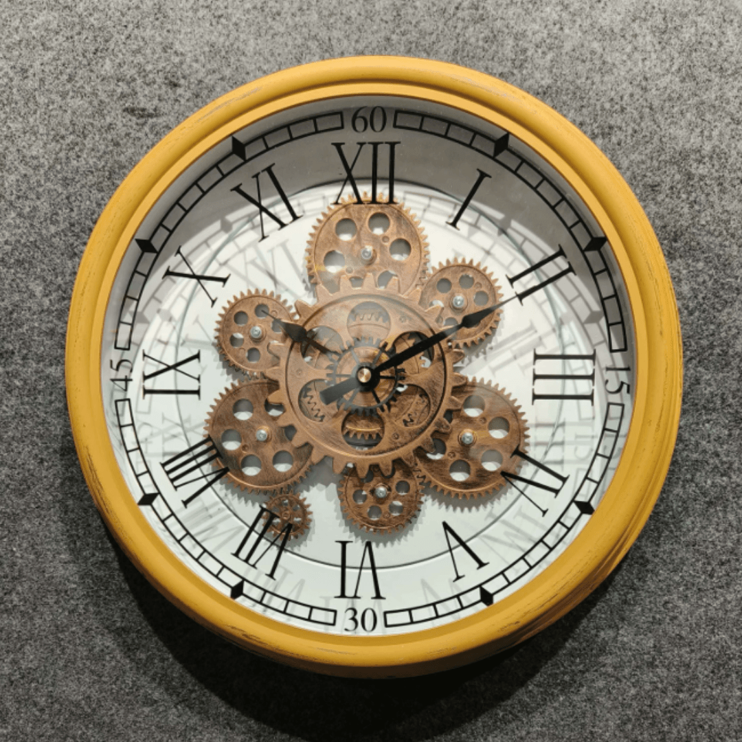 Royal Metal Gear Mechanical Clock Style 24