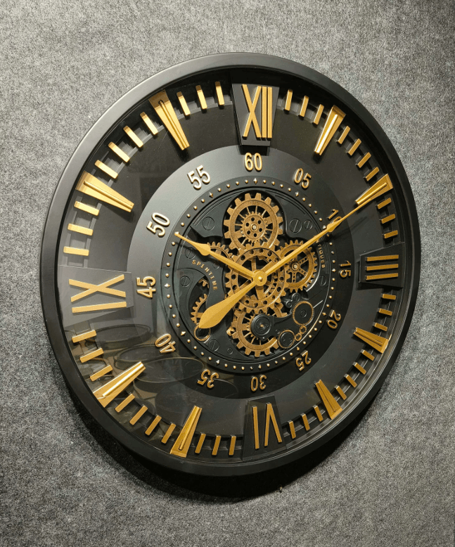 Royal Metal Gear Mechanical Clock Style 21