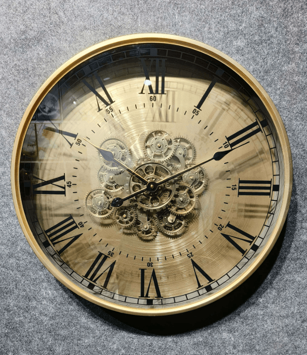 Royal Metal Gear Mechanical Clock Style 16